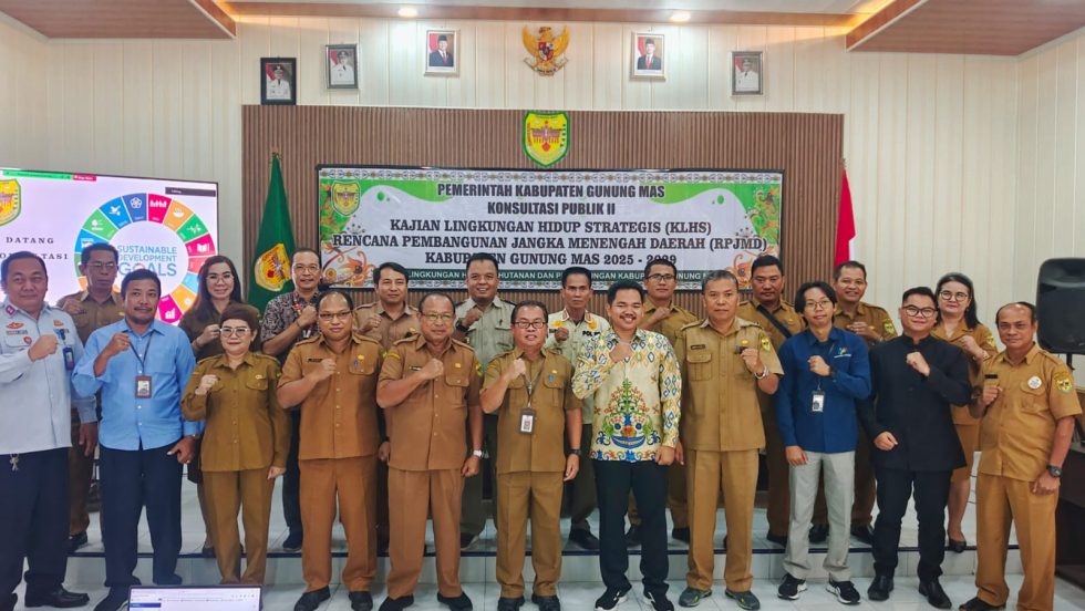 Konsultasi Publik II KLHS RPJMD Kabupaten Gunung Mas